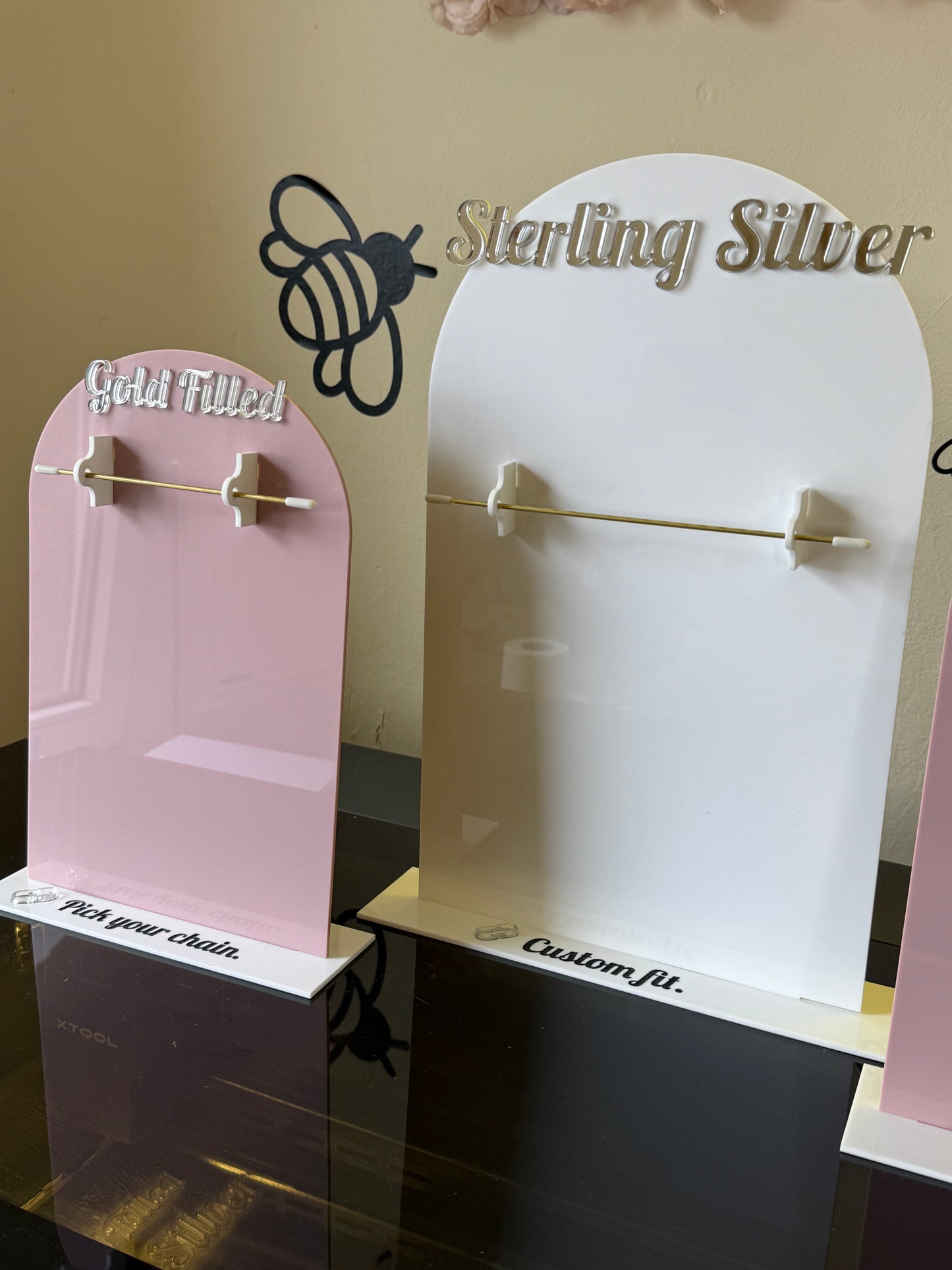 3 Stand Permanent Jewellery Stand