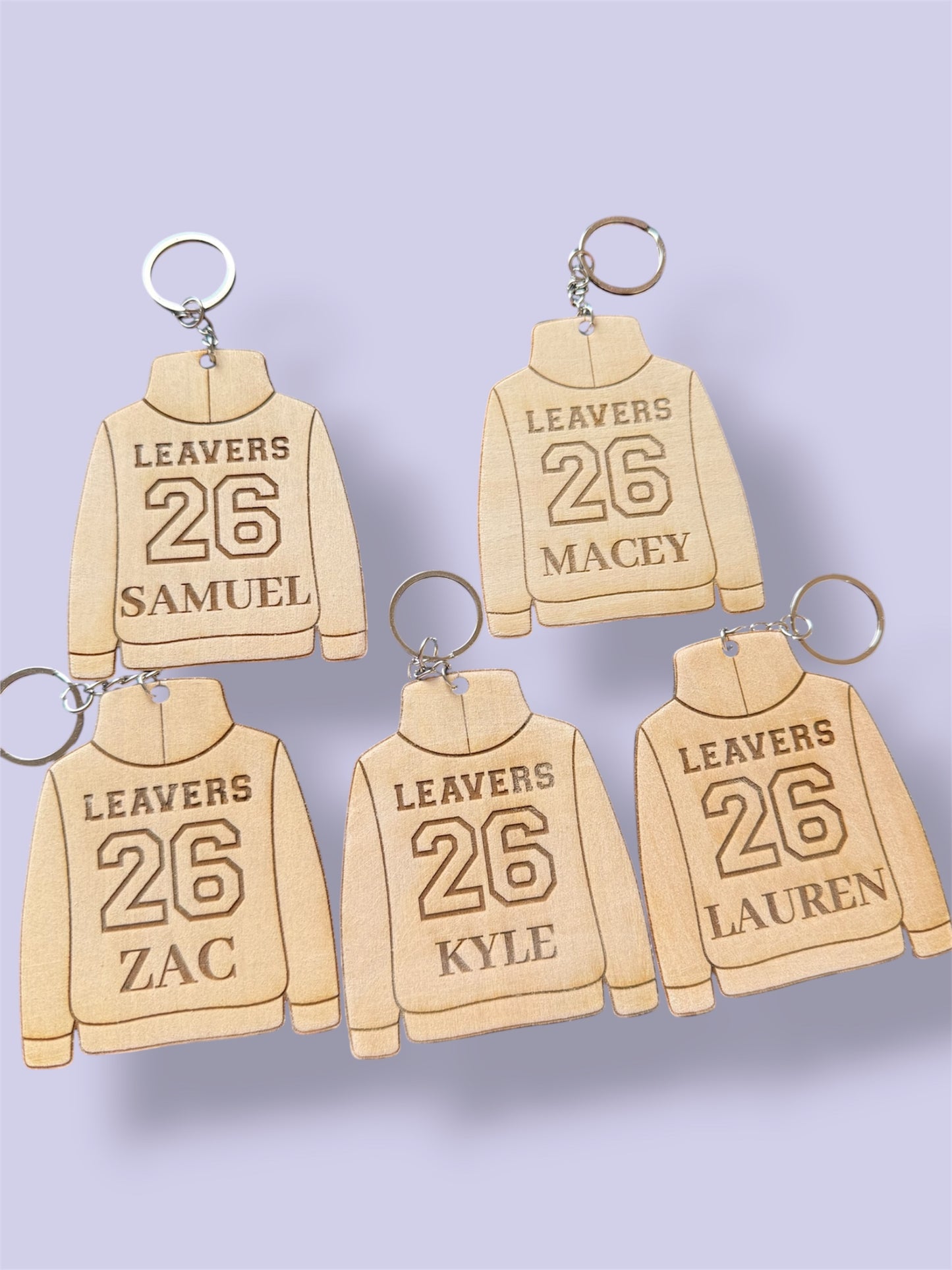 Leavers keyrings