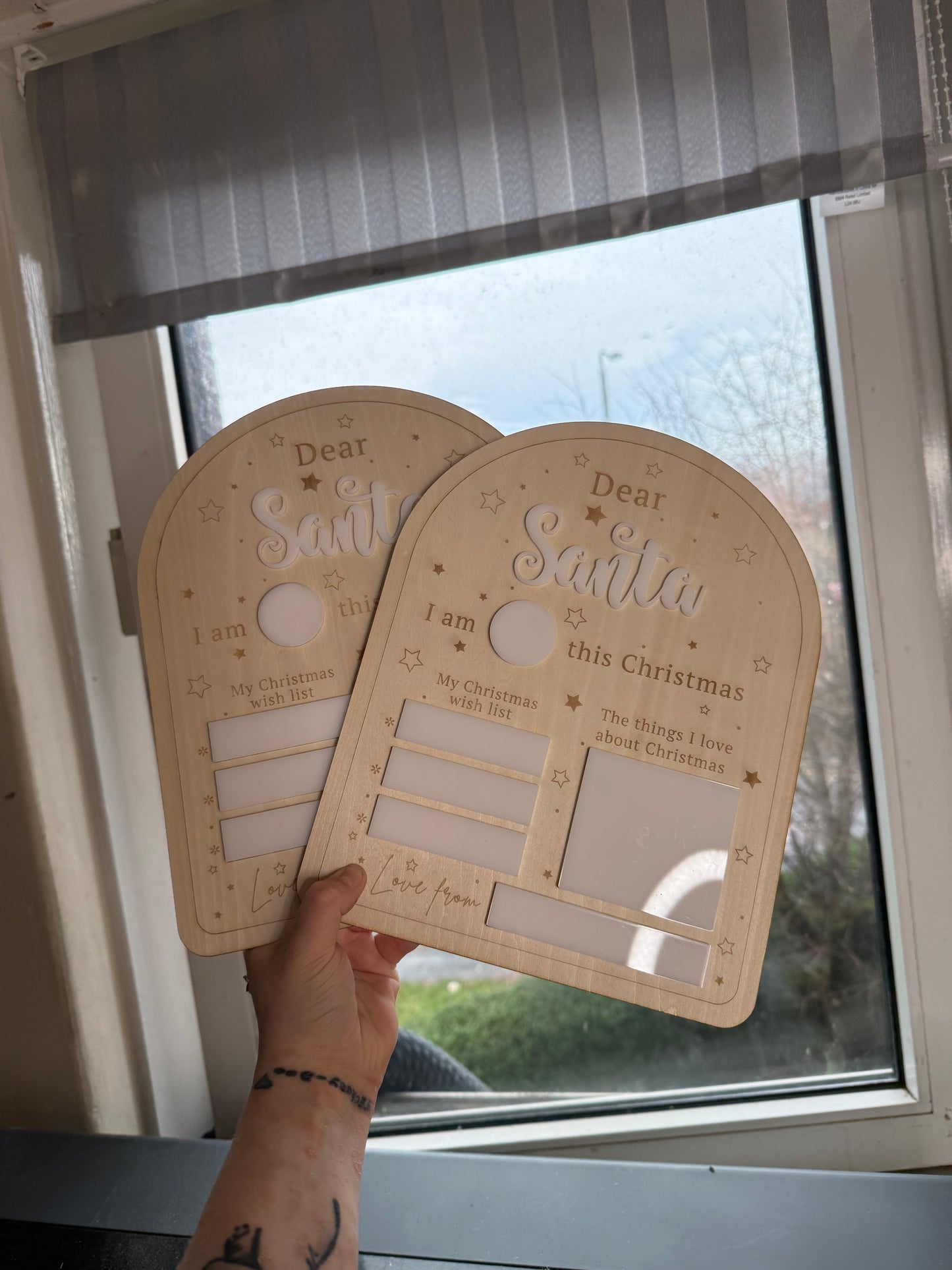Dear Santa board