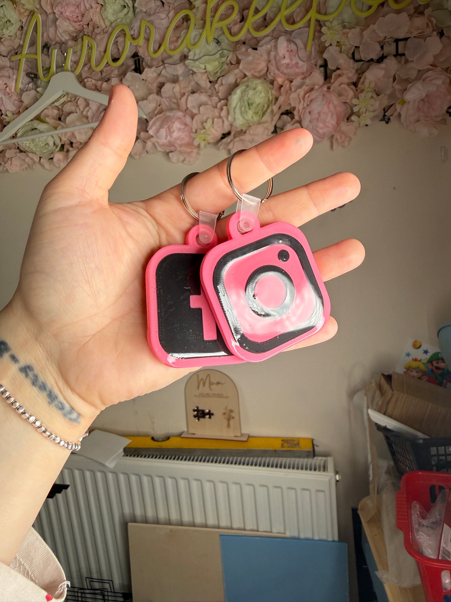 NFC keyrings