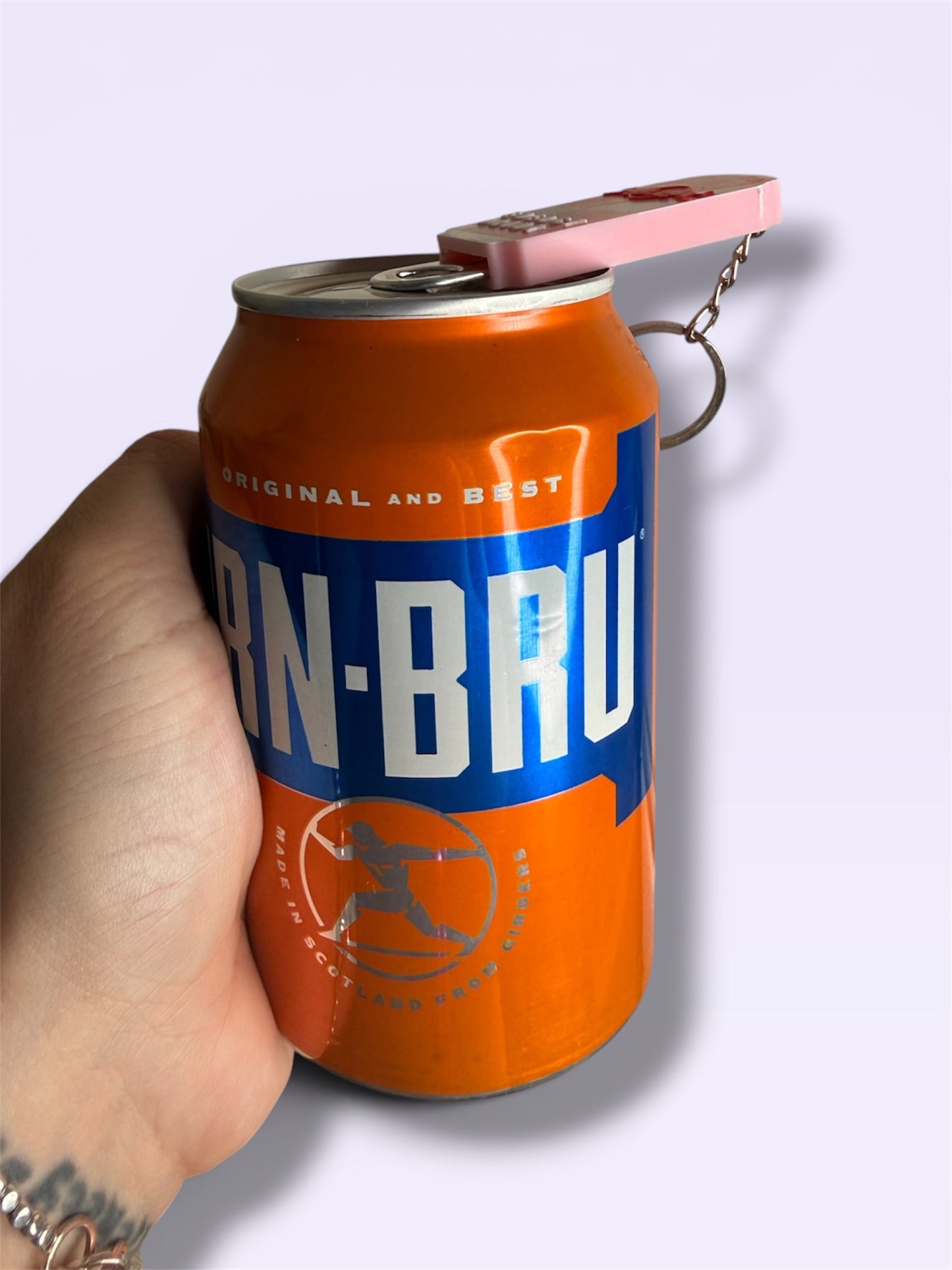 Energy juice can opener