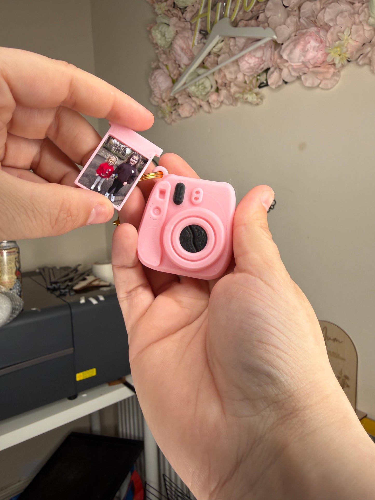 Polaroid keyring