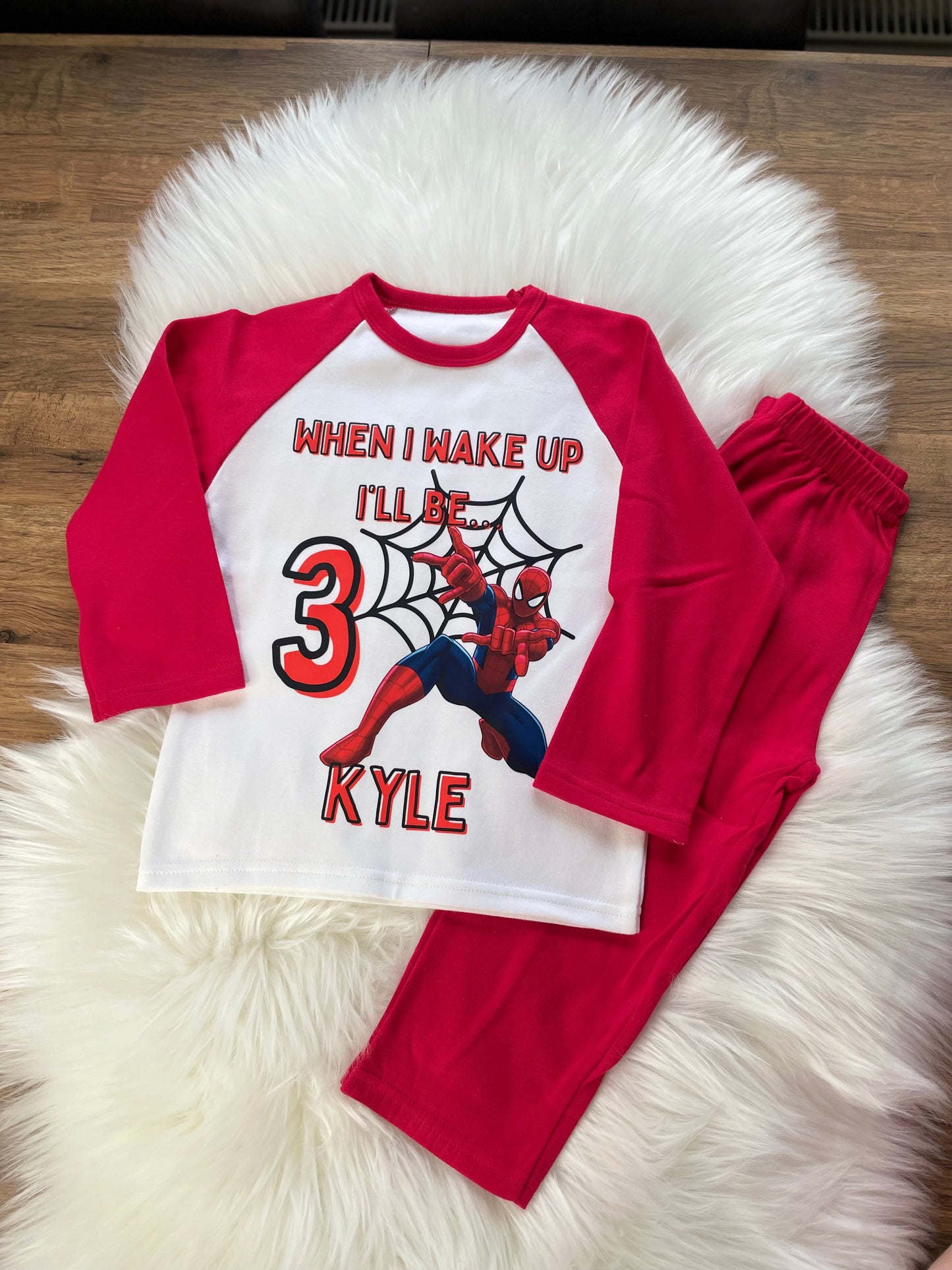 Birthday pjs