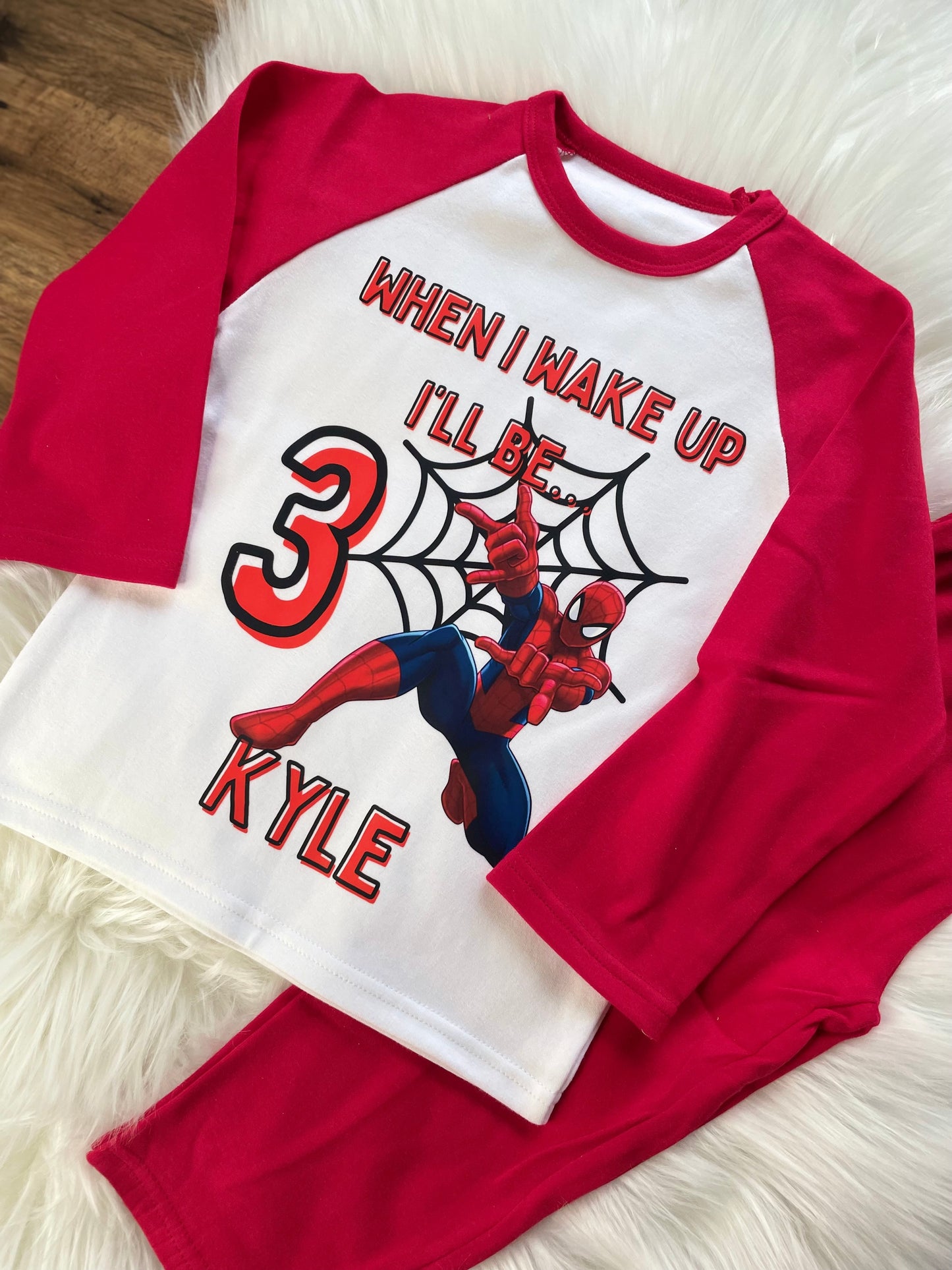 Birthday pjs