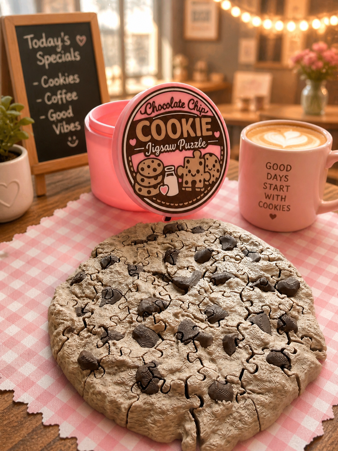 Cookie jigsaw