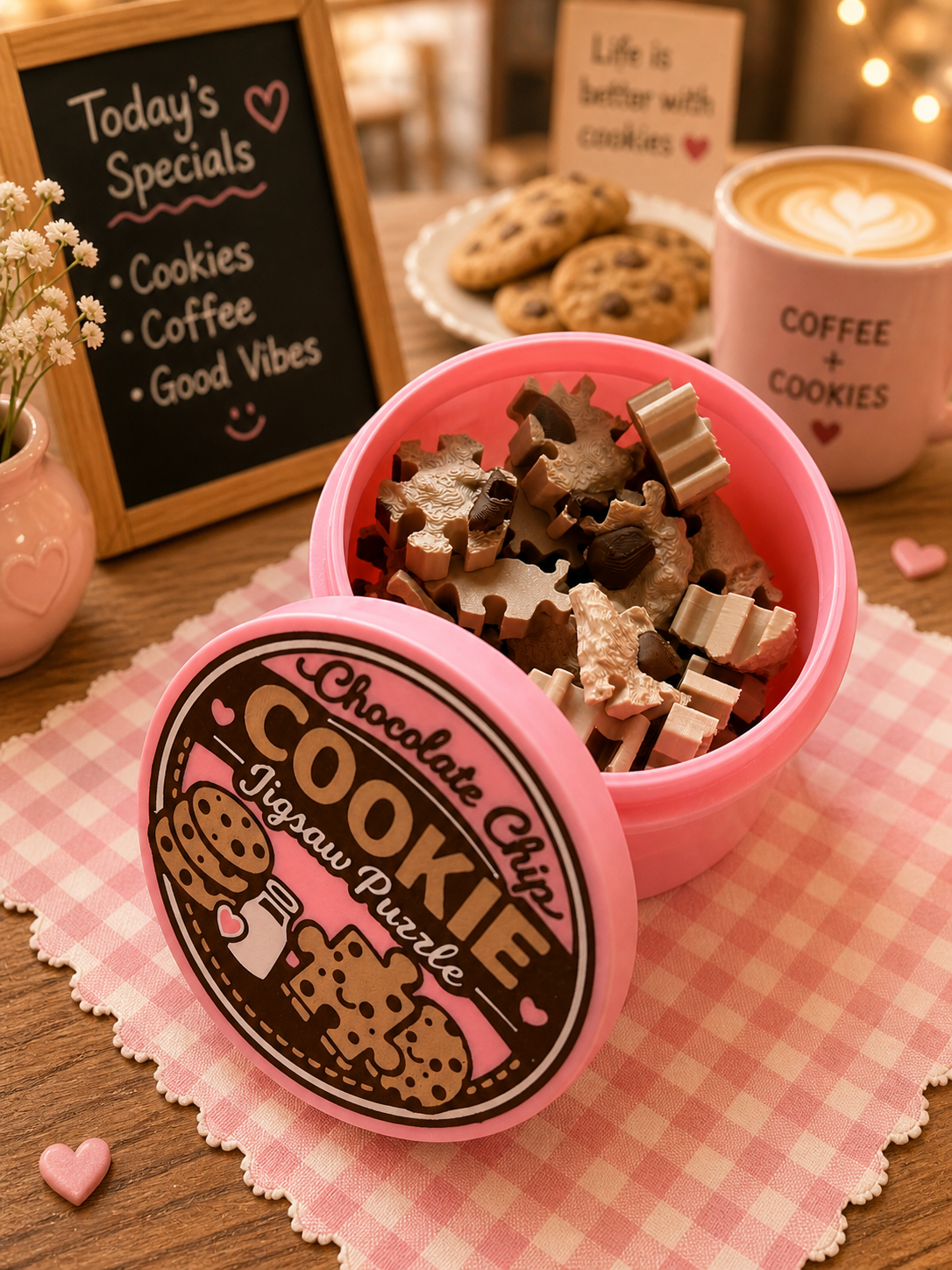 Cookie jigsaw