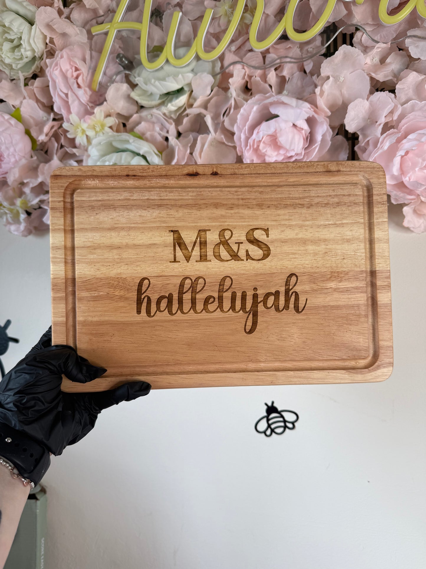M&S hallelujah board