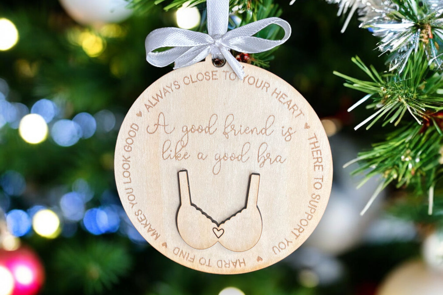 Best friends bauble