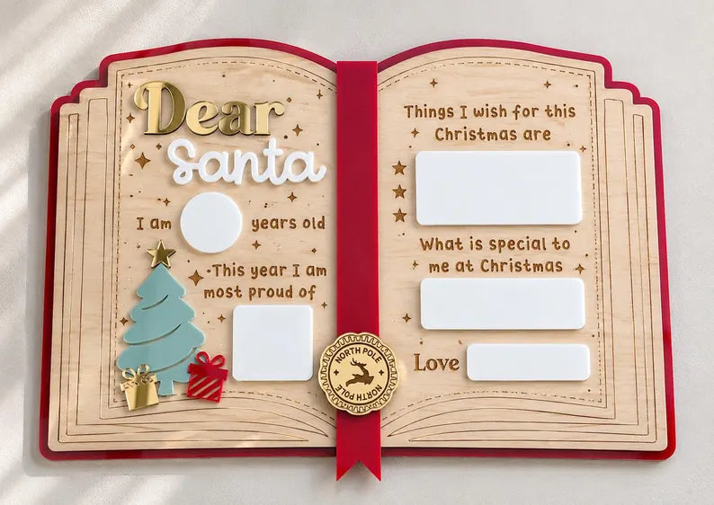 Dear Santa board