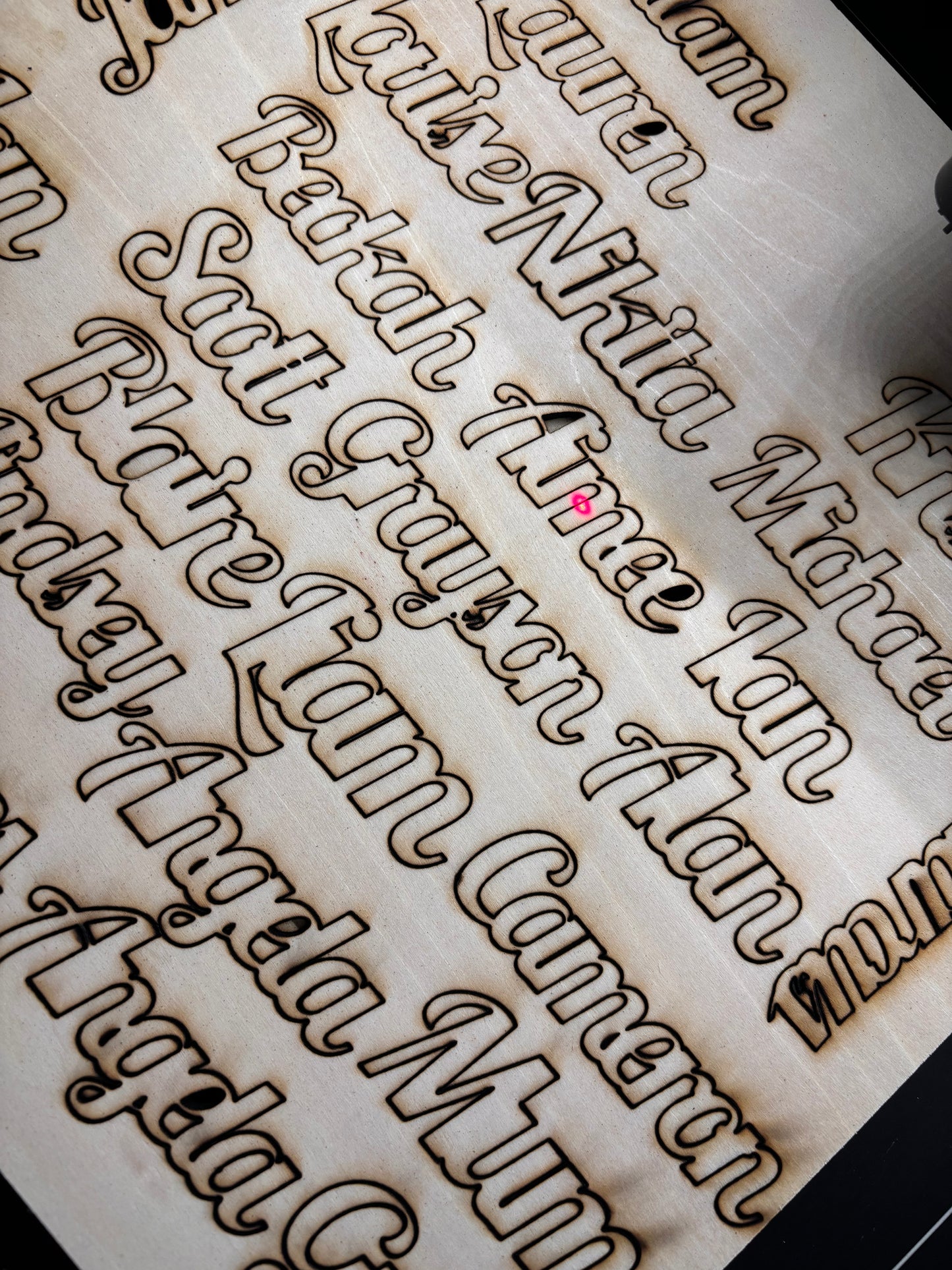 Wooden names